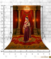 Crimson Palace Maternity Backdrop