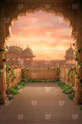 Royal Garden Archway Backdrop