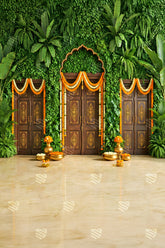 Royal Garden Entrance Decor Backdrop