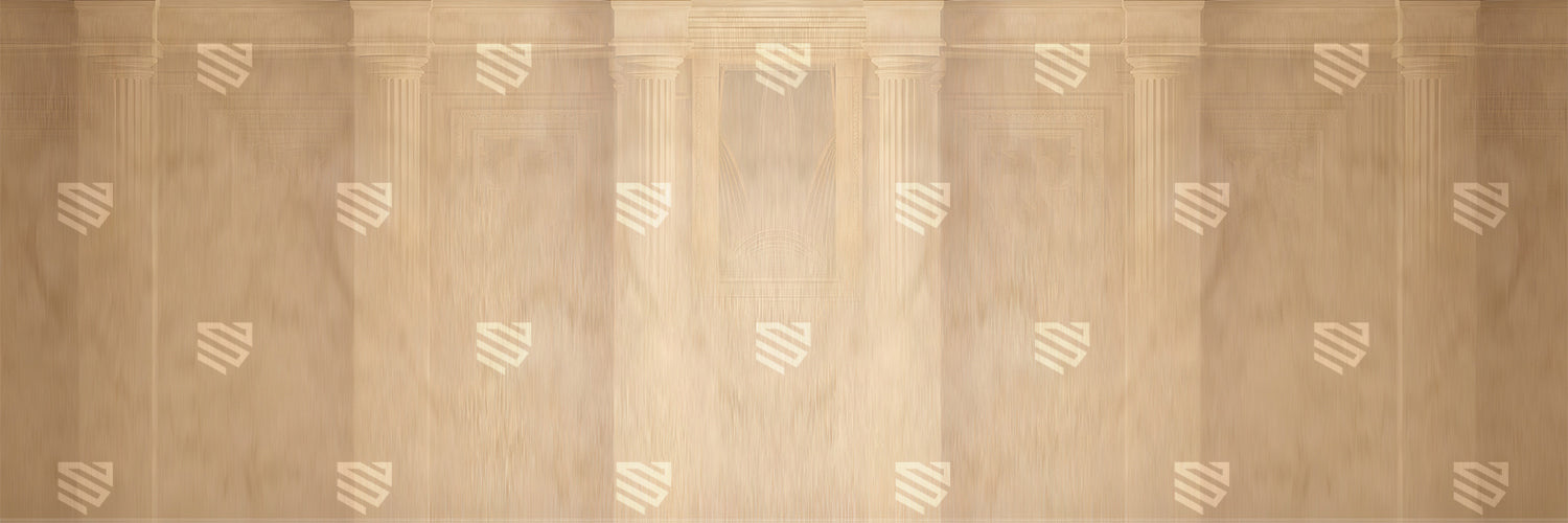 Royal Golden Draped Hall Backdrop