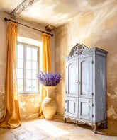 Rustic Charm Vintage Corner Backdrop