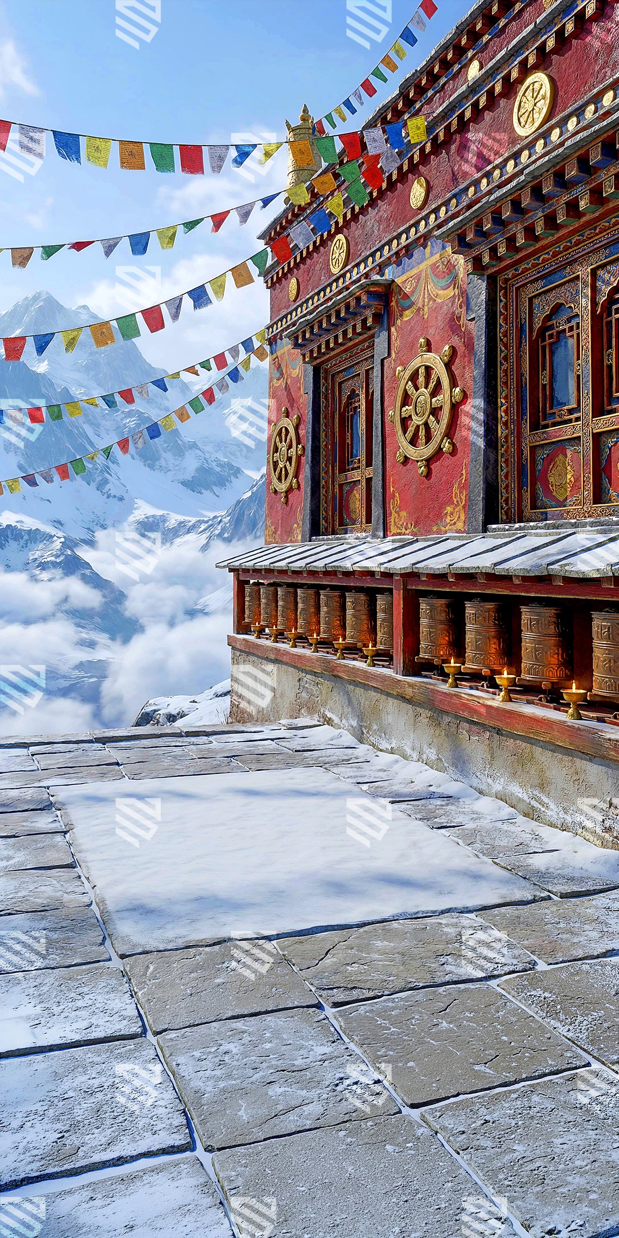 Sacred Himalayan Monestary