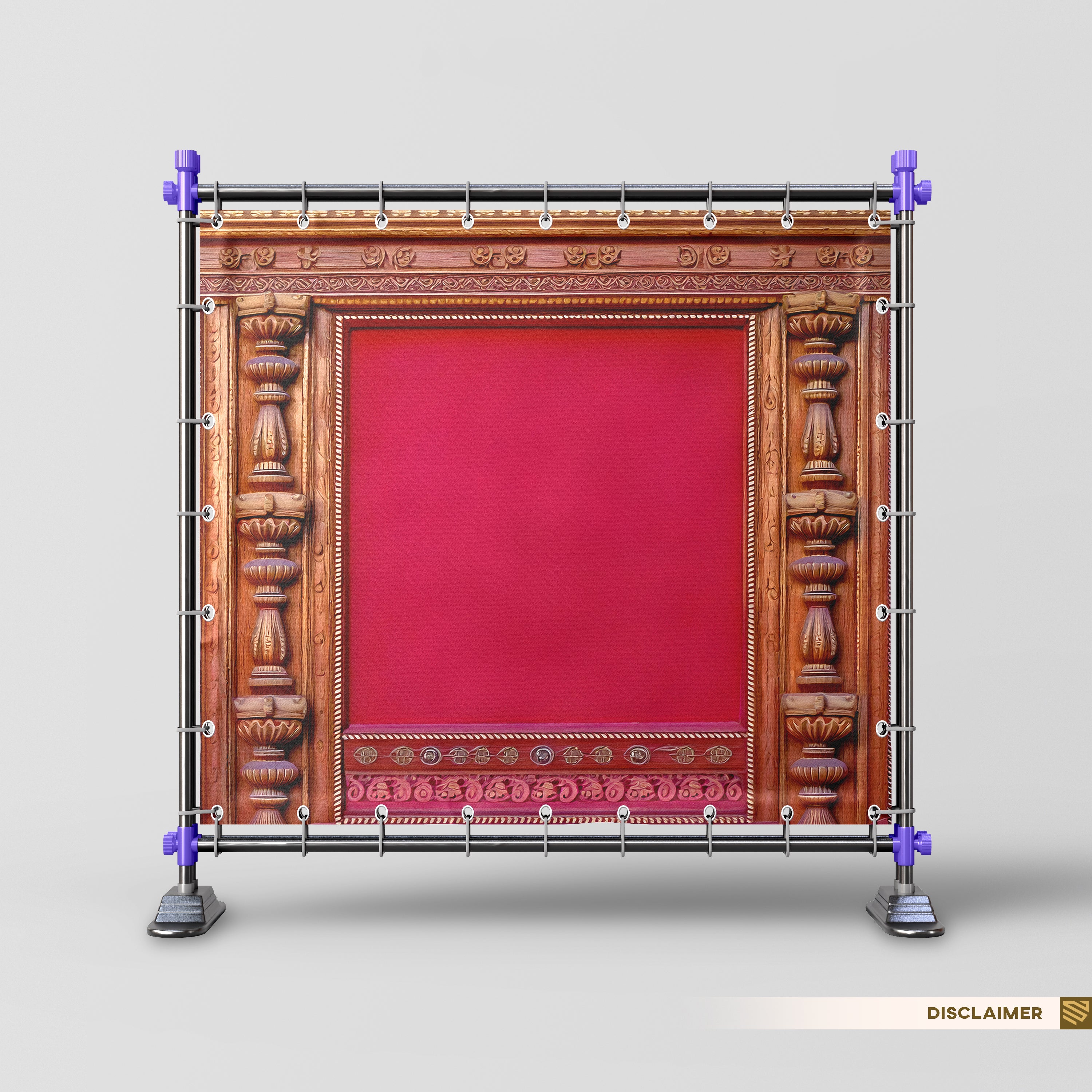 Sanskritik Mandir Ka Shobha Frame