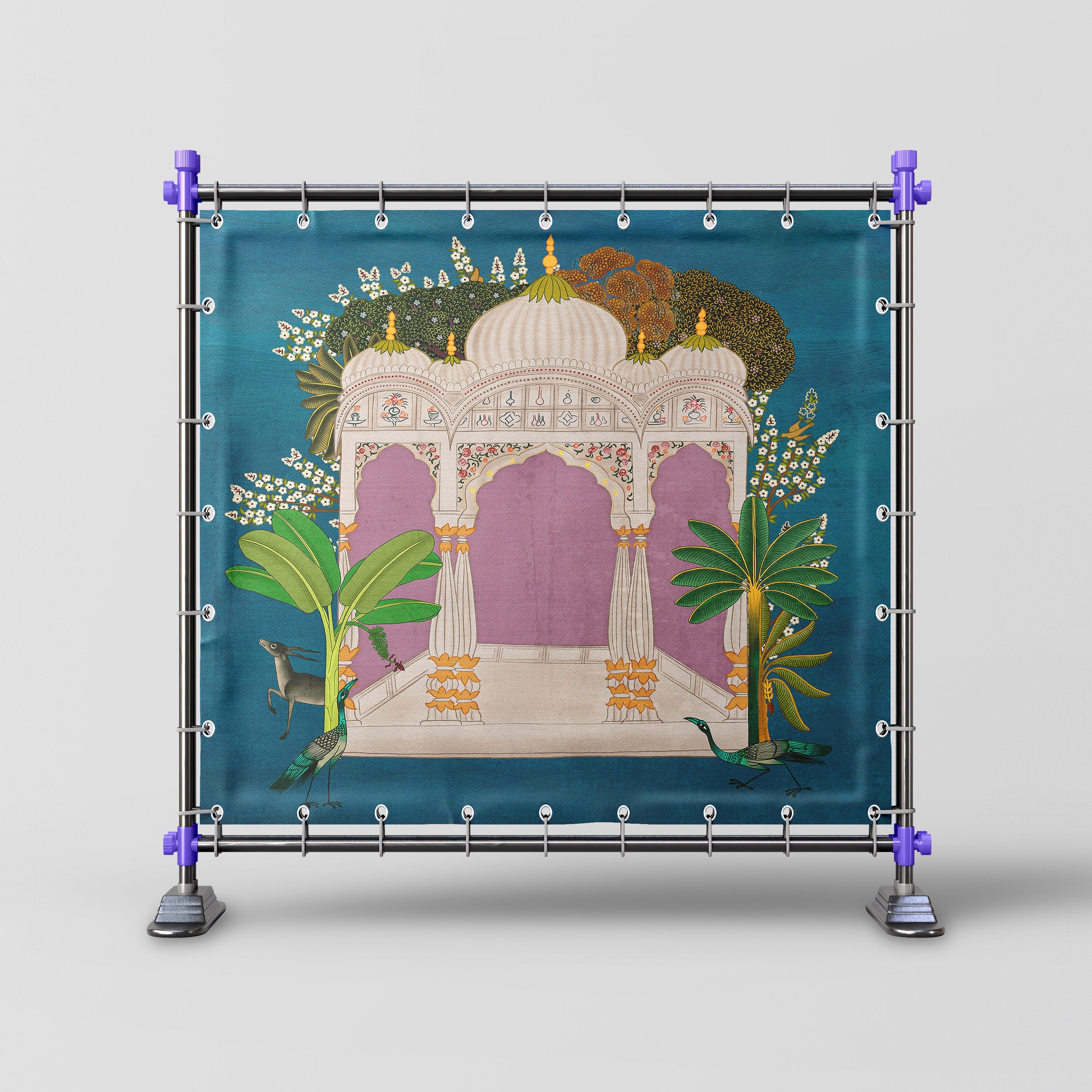 Serene Pavilion – Royal Garden Retreat