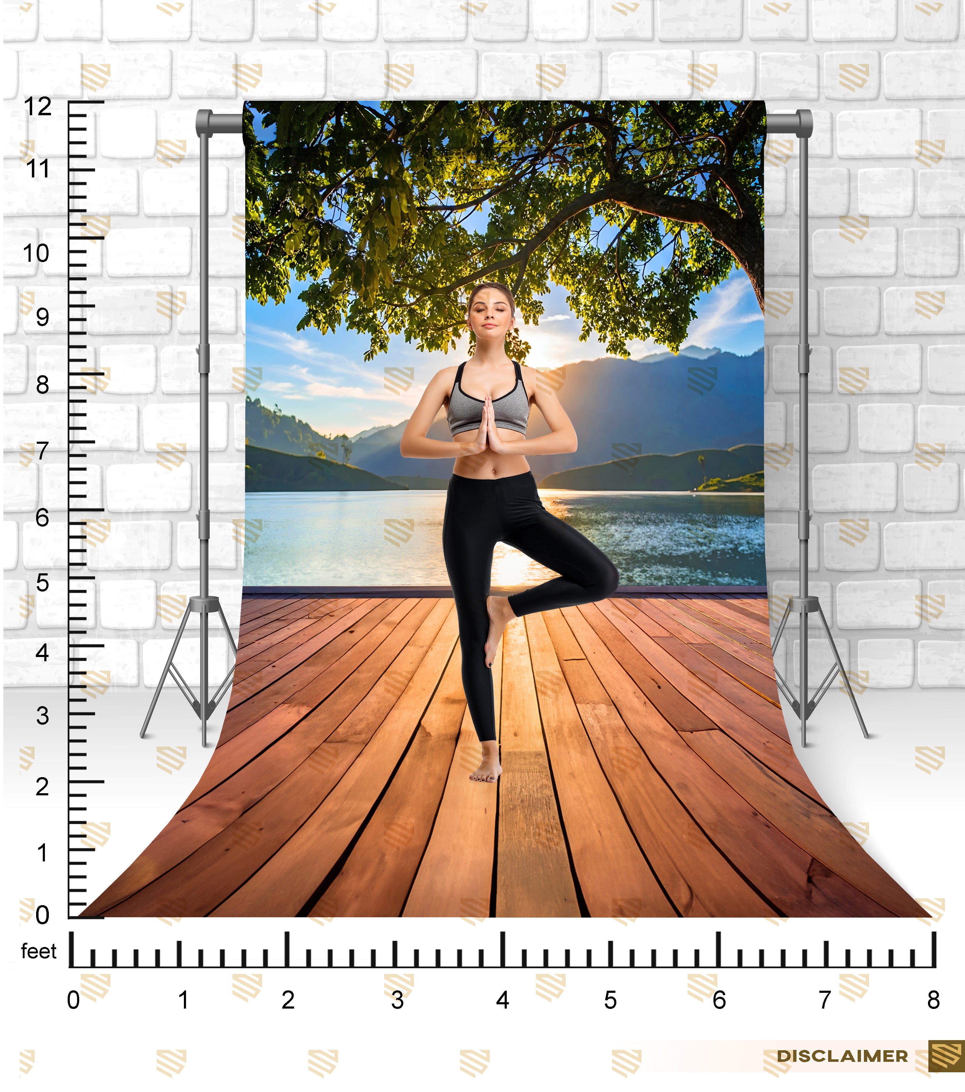 Serene Lakeside Sunrise View