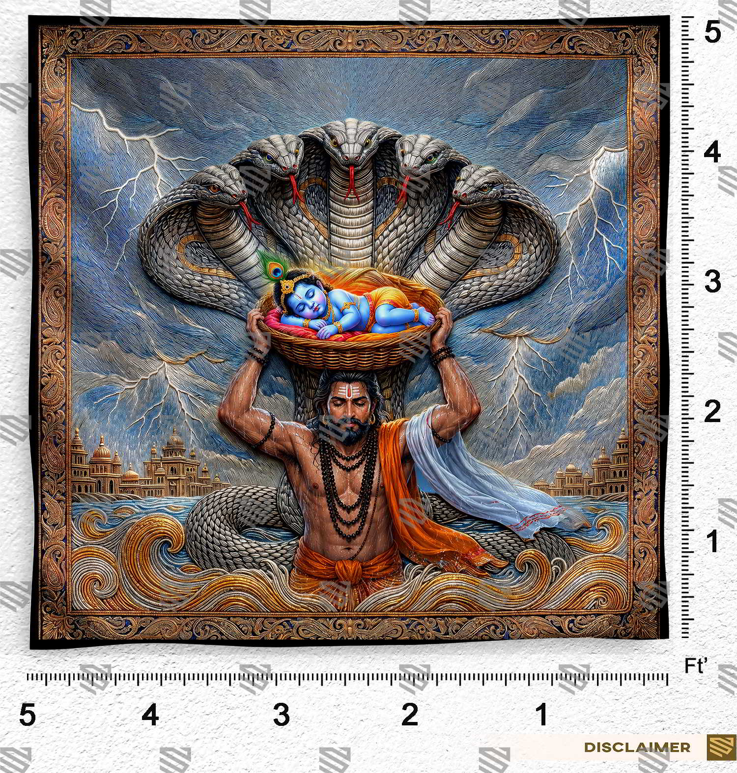 Krishna Birth Backdrop