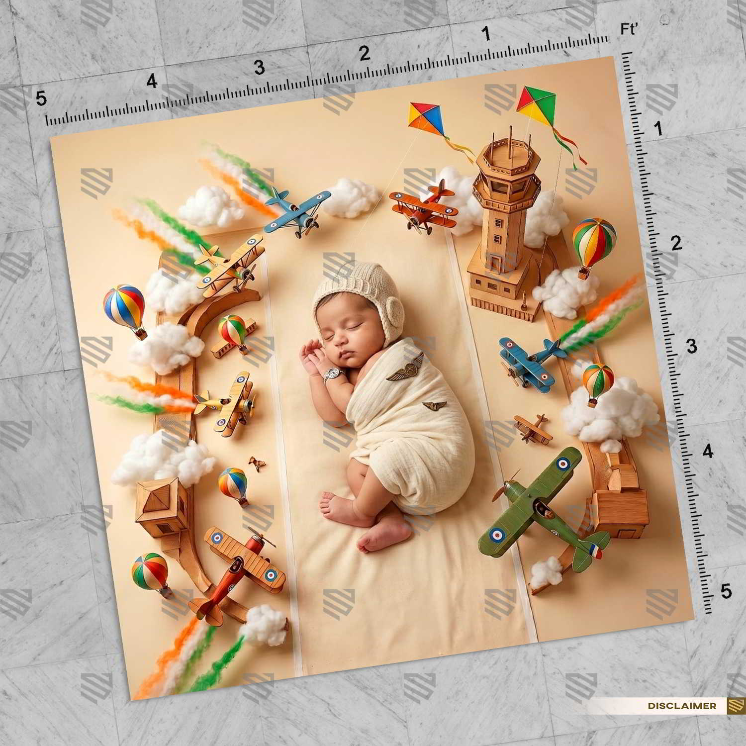 Sky Patrol Adventure Newborn Baby Photography