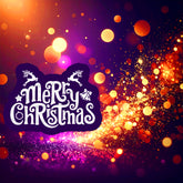 Sparkling Christmas Glow Backdrop