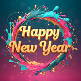 Splash Color Celebration Backdrop