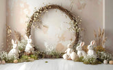 Spring Bunny Wonderland Backdrop