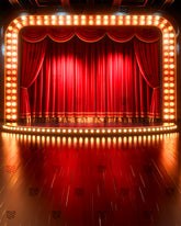 Stage of Dramatic Lights Backdrop