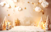Starry Winter Dreams Backdrop