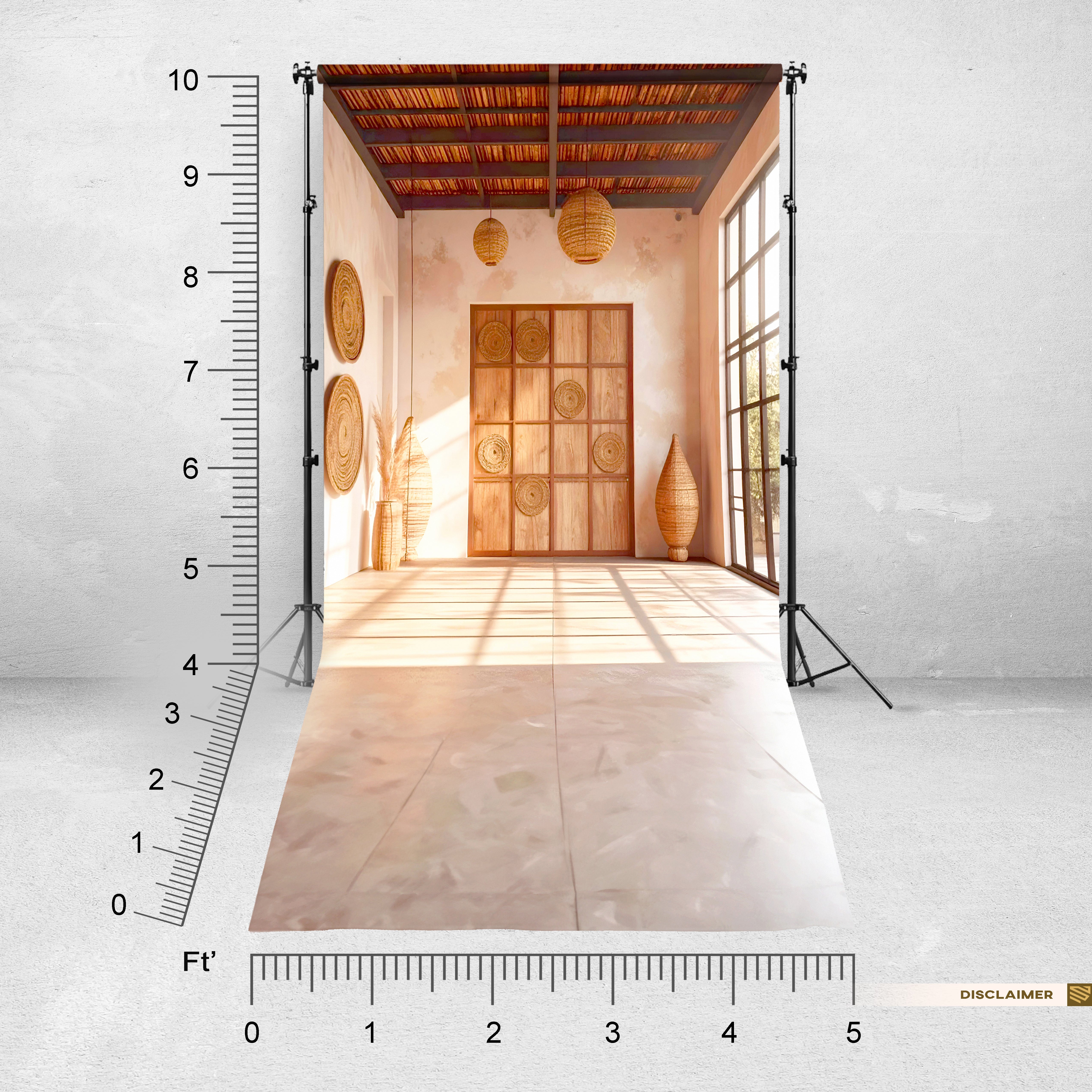 Sunlit Rustic Minimalism