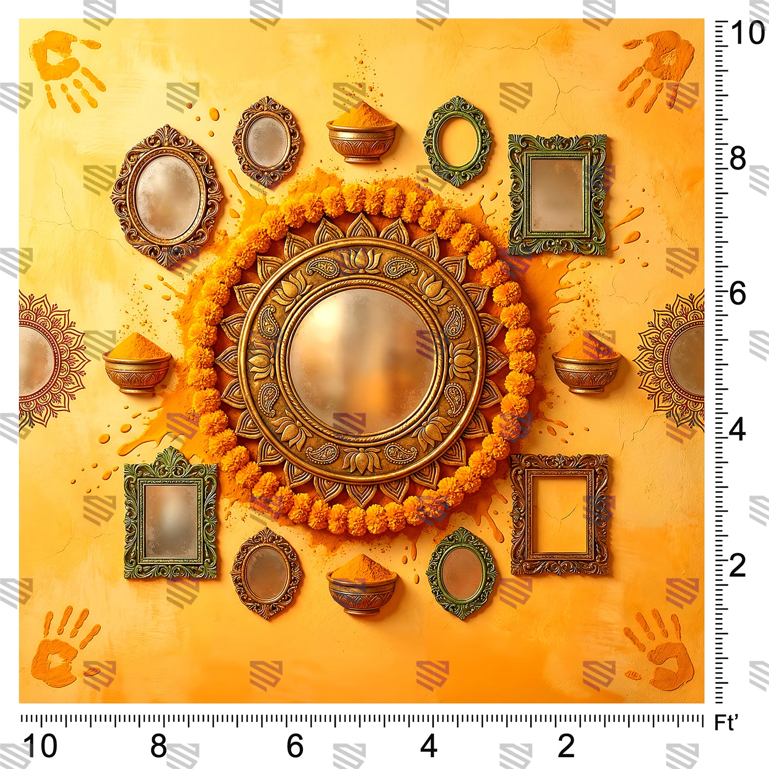 Turmeric & Marigold Majestya