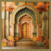 Blossomed Grandeur Pastel Heritage Arch Backdrop