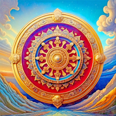 Divya Dharma Chakra Backdrop