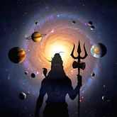 Lord Shiva Brahmand Swami Backdrop