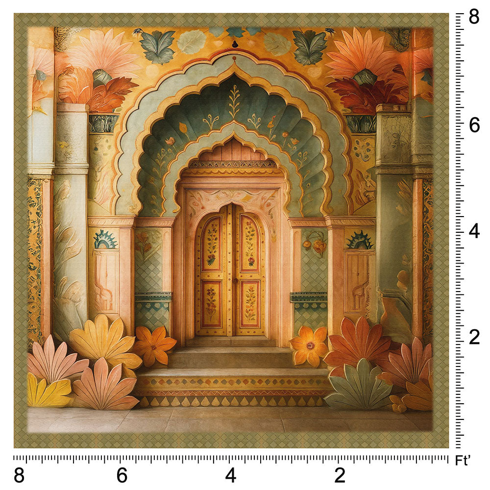 Blossomed Grandeur – Pastel Heritage Arch