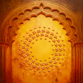 Divya Om Mandala Backdrop