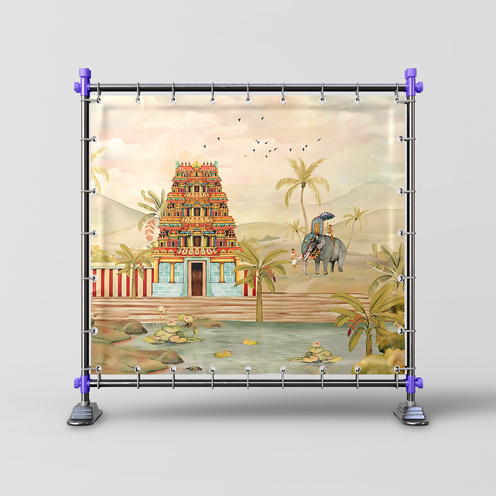 Divine Tranquility of the Southern Temple