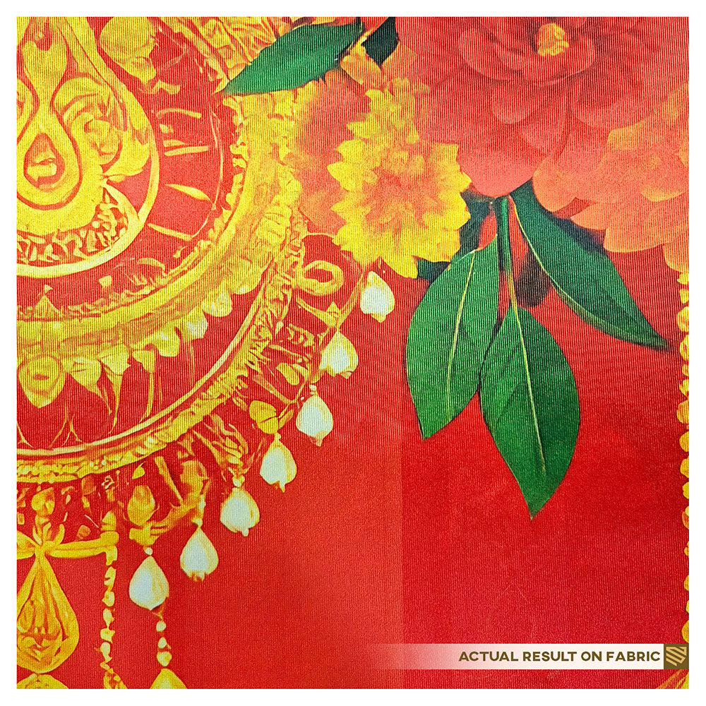 Festive Floral Backdrop