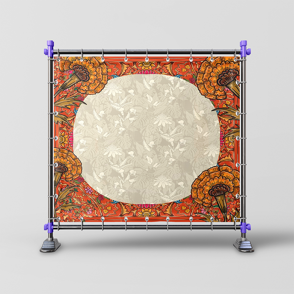 Genda Phool Ki Rangoli