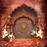 Temple Stage Backdrop
