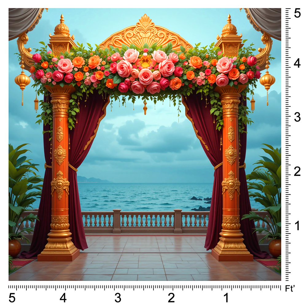 Regal Mandap by the Sea