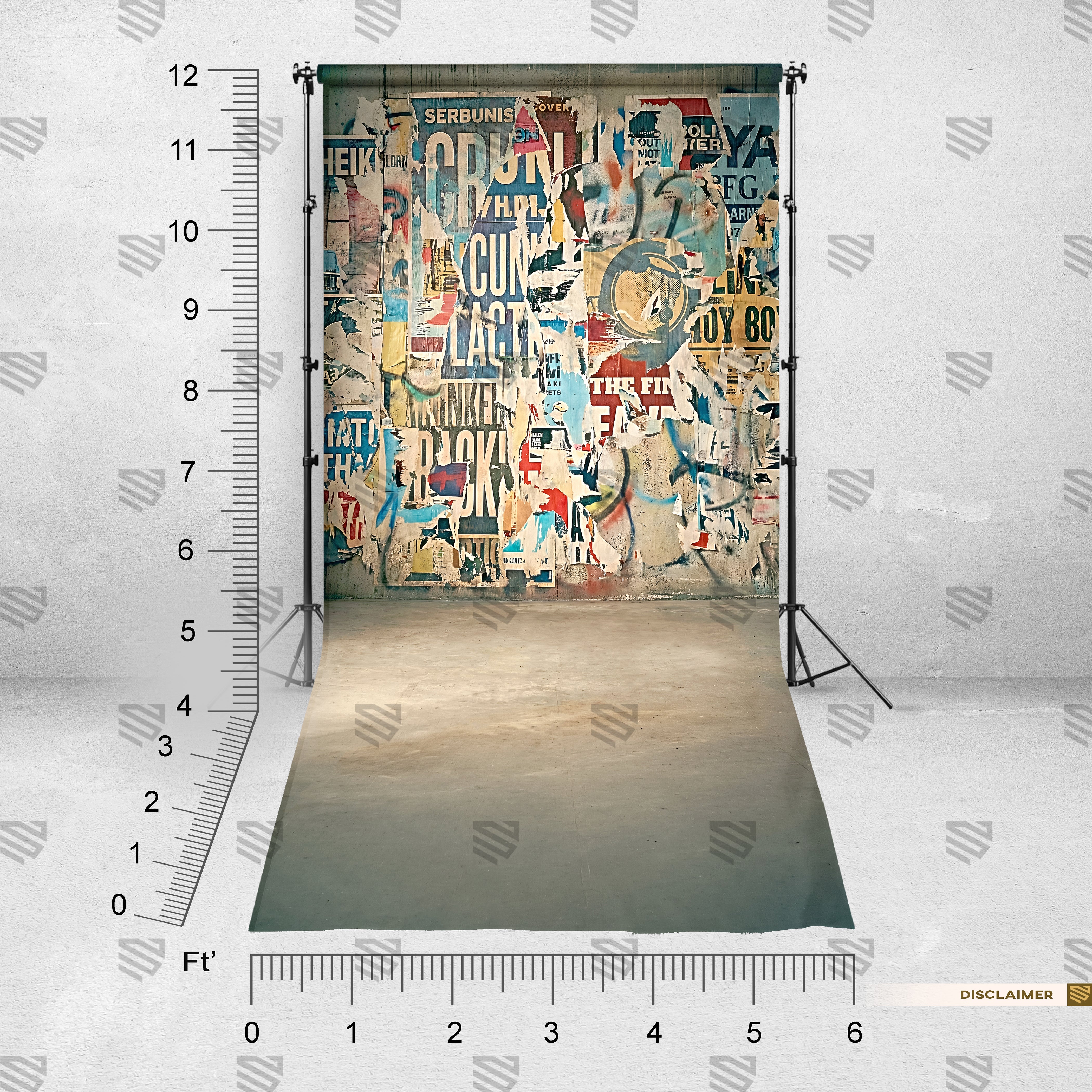 Urban Grunge Poster Wall