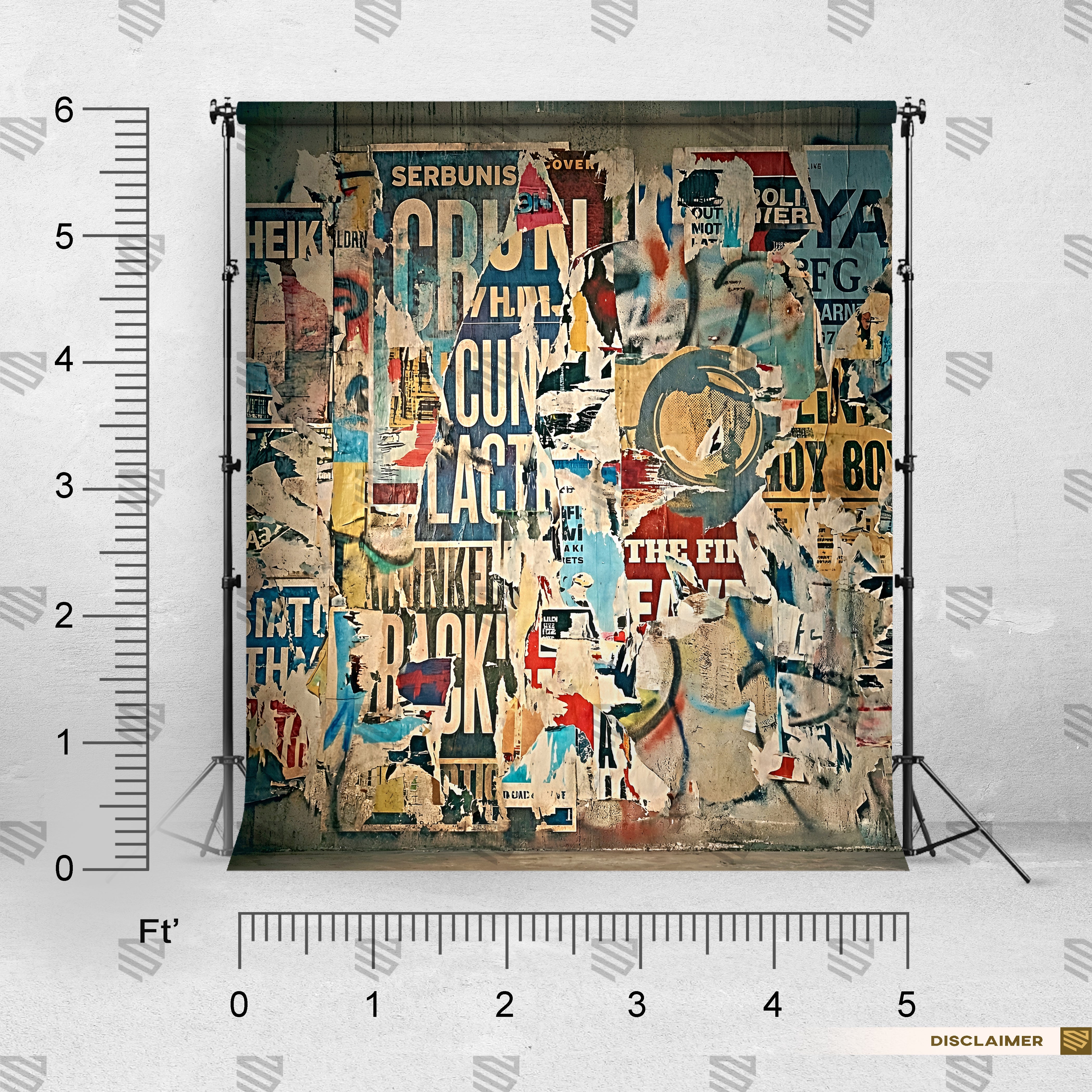 Urban Grunge Poster Wall