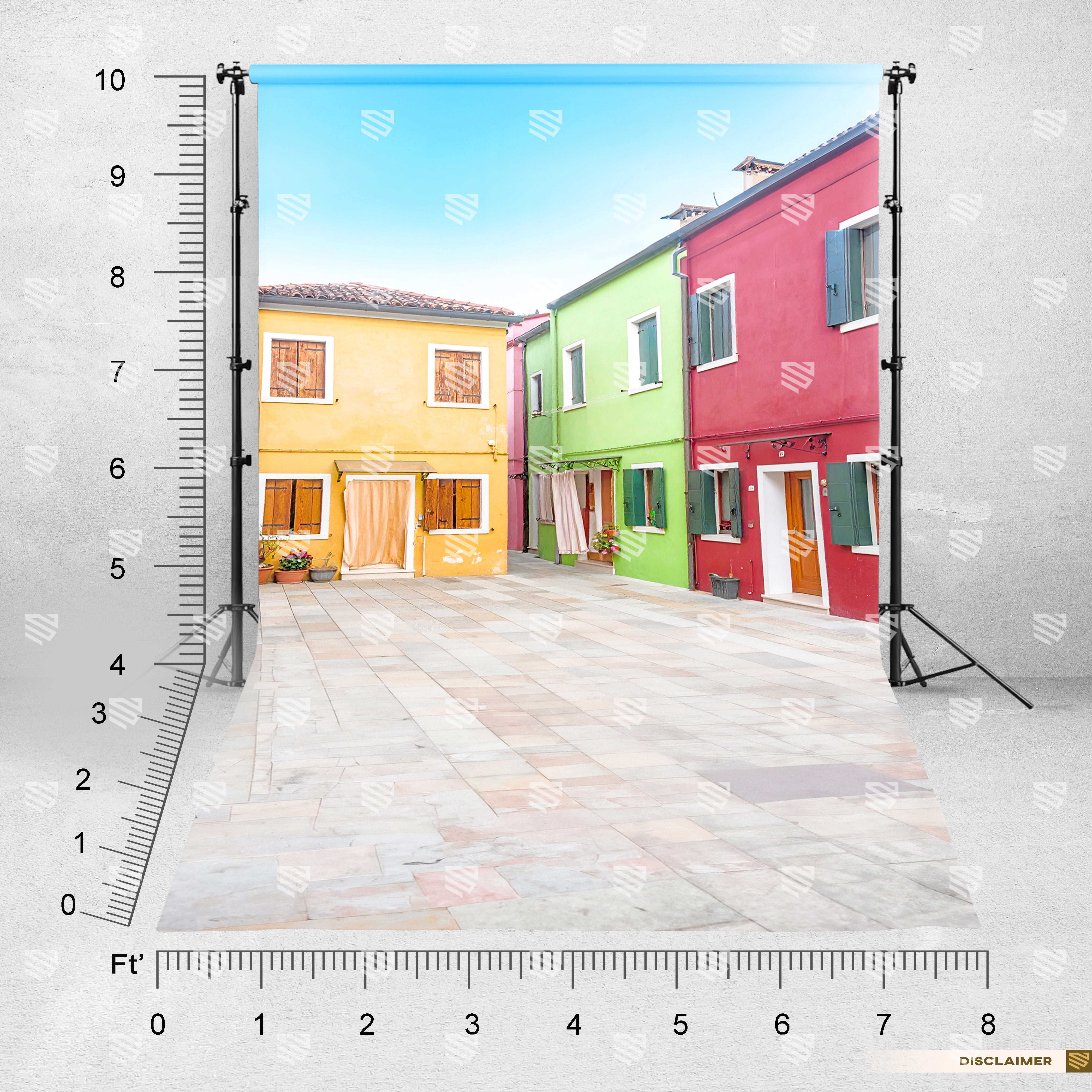 Vibrant Street – Colors of Joy and Life