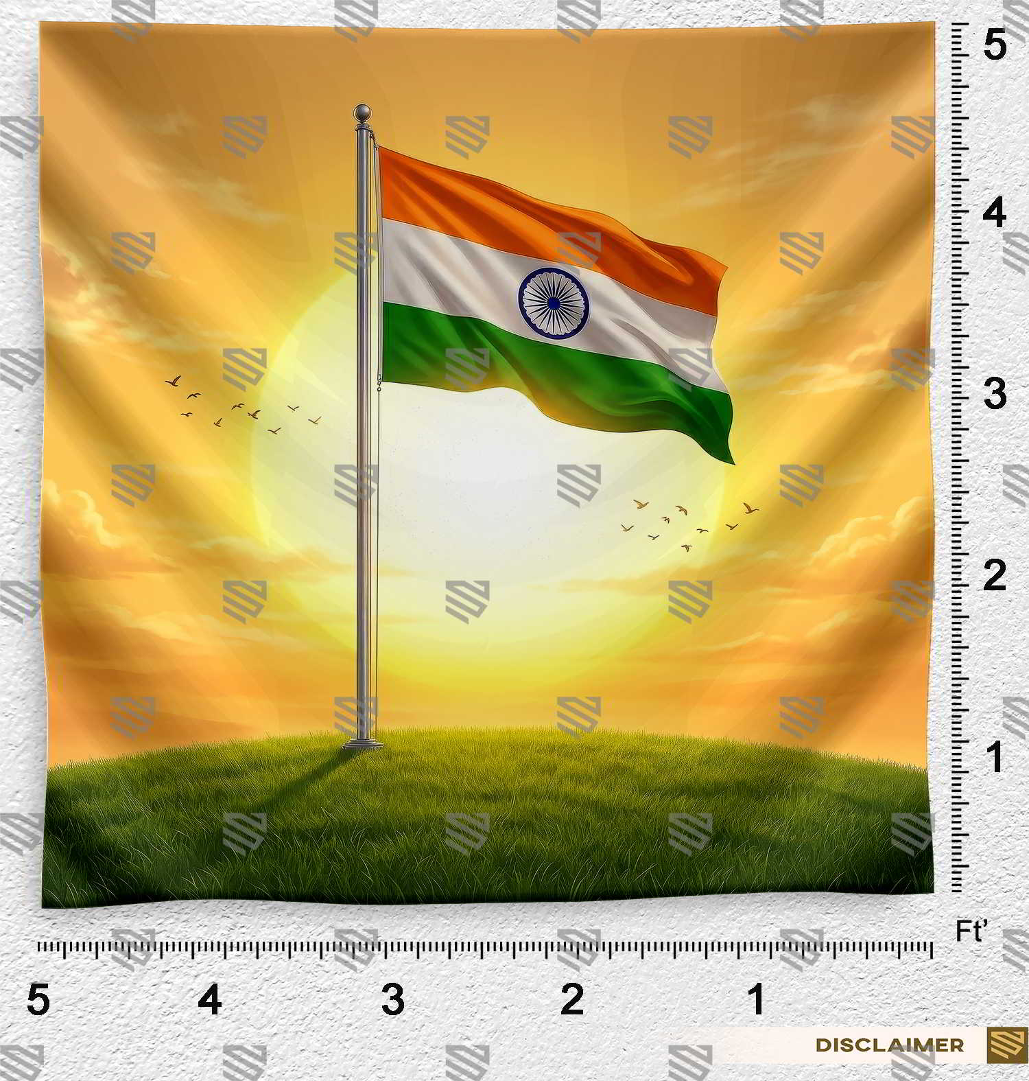 Indian Tiranga Flag