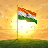 Vijay Tiranga Dhwaj Indian Backdrop