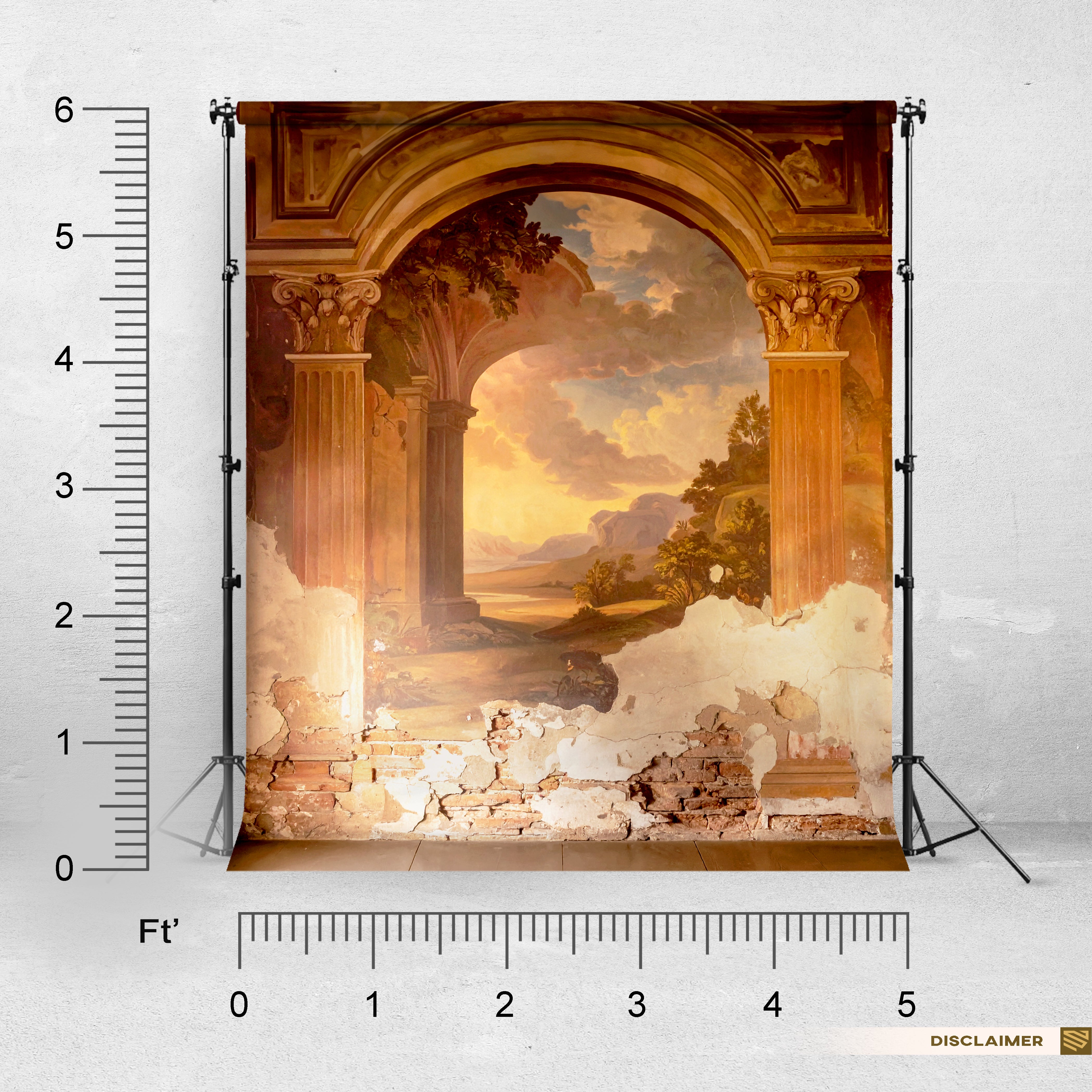 Vintage Archway – Faded Elegance of Time