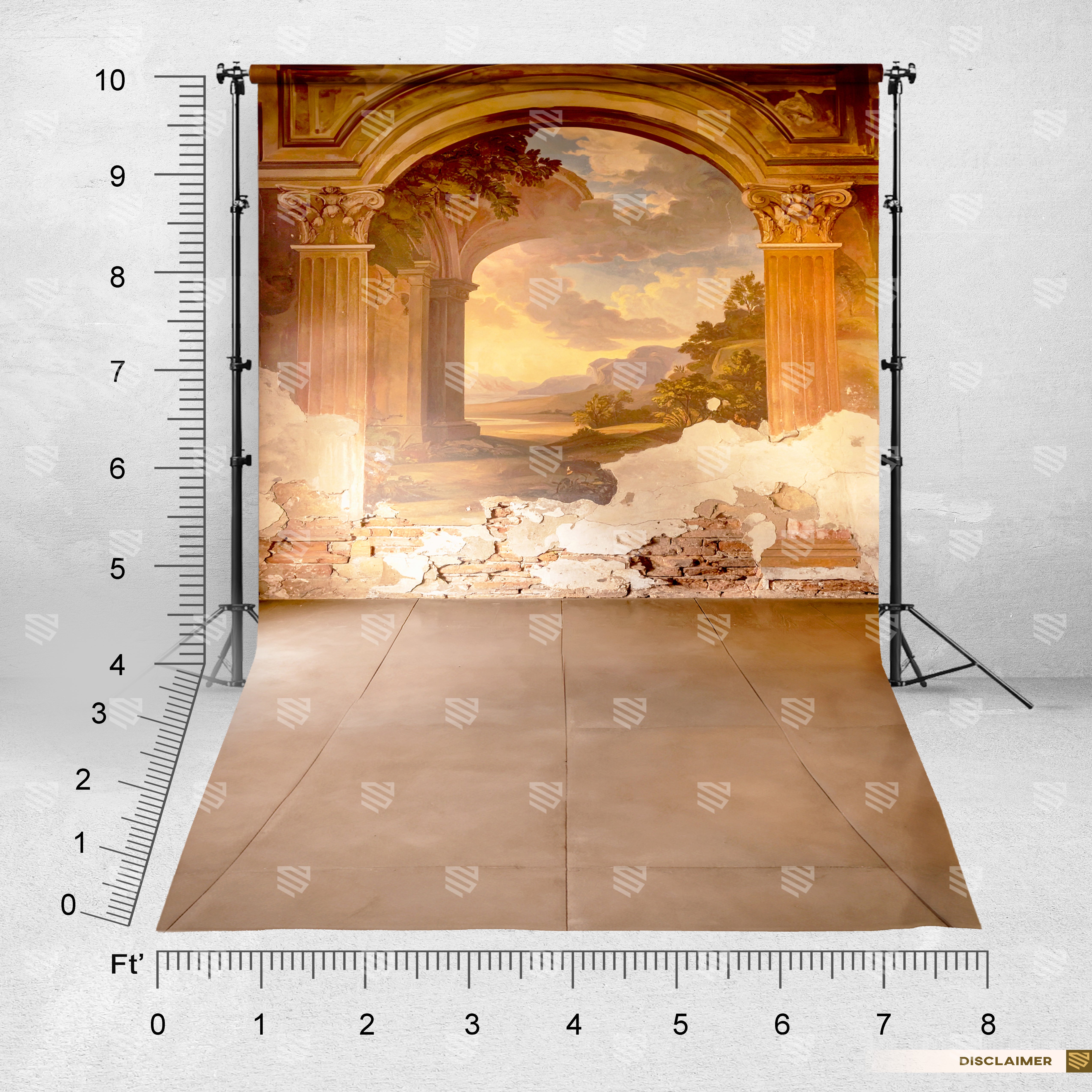 Vintage Archway – Faded Elegance of Time