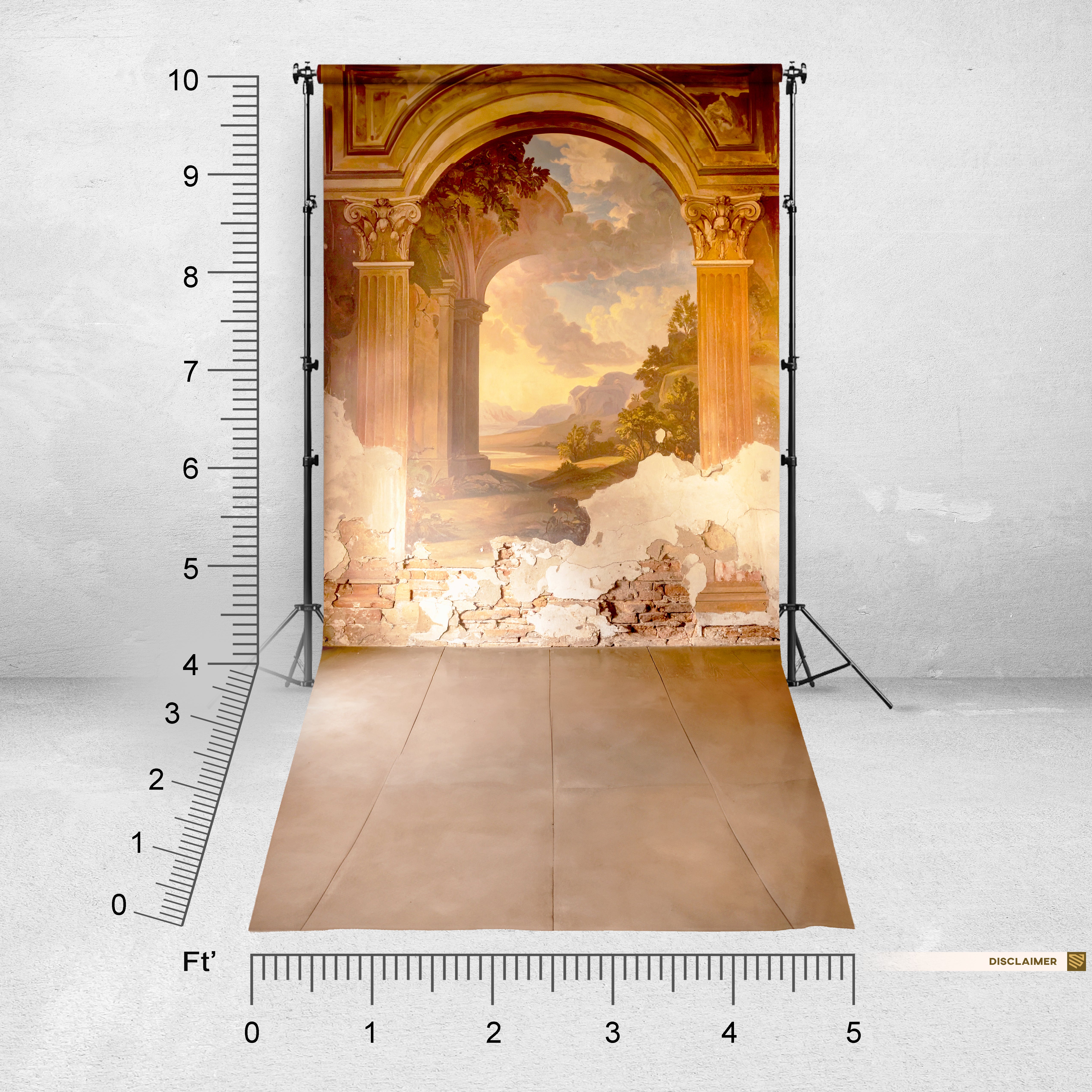 Vintage Archway – Faded Elegance of Time