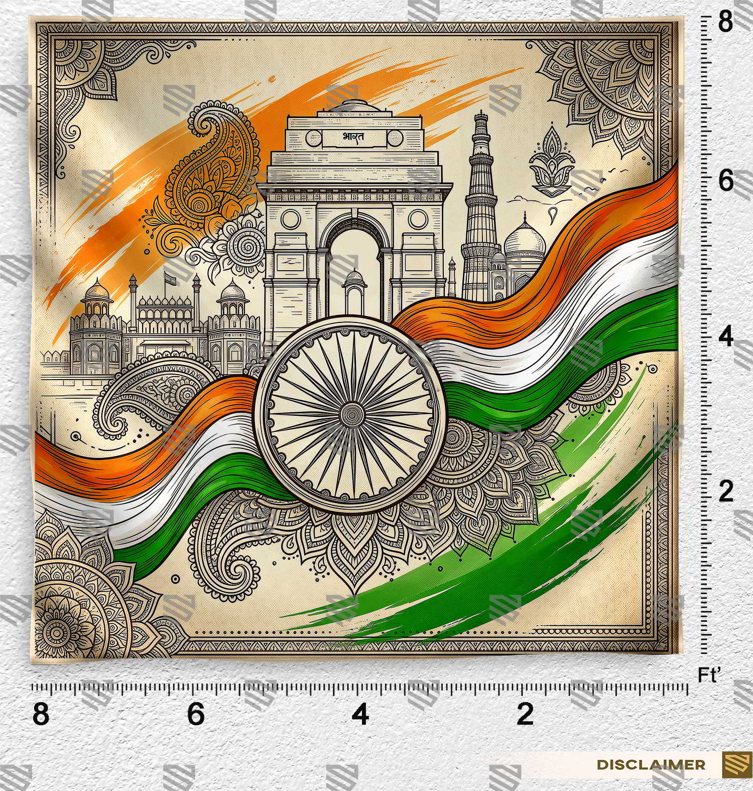 Indian Heritage Backdrop