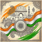 Virasat Sutra Heritage Backdrop
