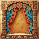 Vrindavan Rang Mahal Backdrop