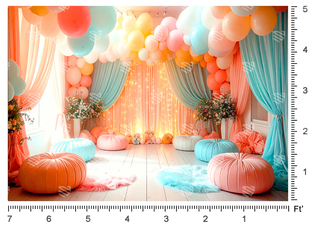 Whimsical Pastel Paradise