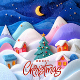 Winter Wonderland Christmas Backdrop