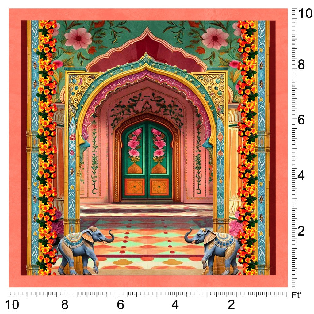 Floral Majesty – Royal Arch of Blooms