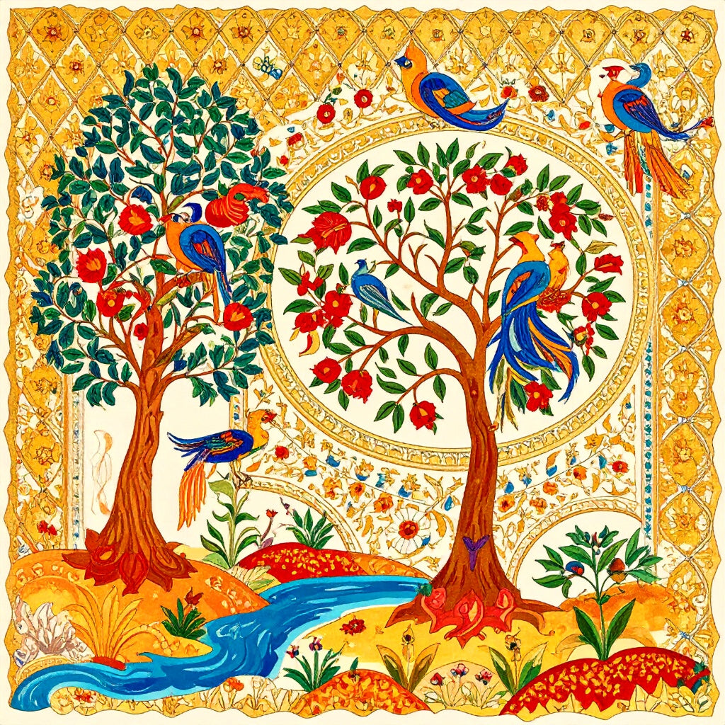 Kalamkari Vanraj Charm