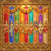 Navrang Devi Darbar Navratri Decoration Backdrop