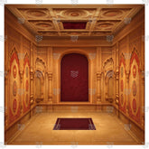 Rajsi Kamal Darbar Ganesh Pandal Backdrop