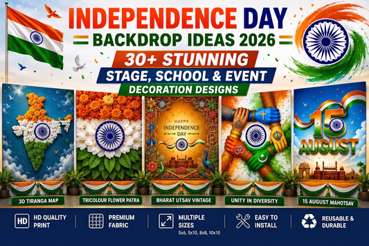 Independence Day Backdrop Ideas 2026: 30+ Stunning Stage, School & Event Decoration Designs