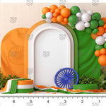 Tricolor Balloon Archway