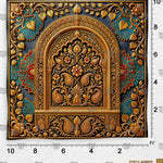 Svarnalekha Azure Flourish