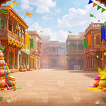 Gokul Festival Courtyard