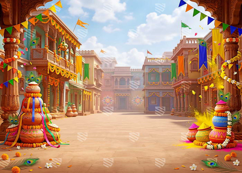 Gokul Festival Courtyard